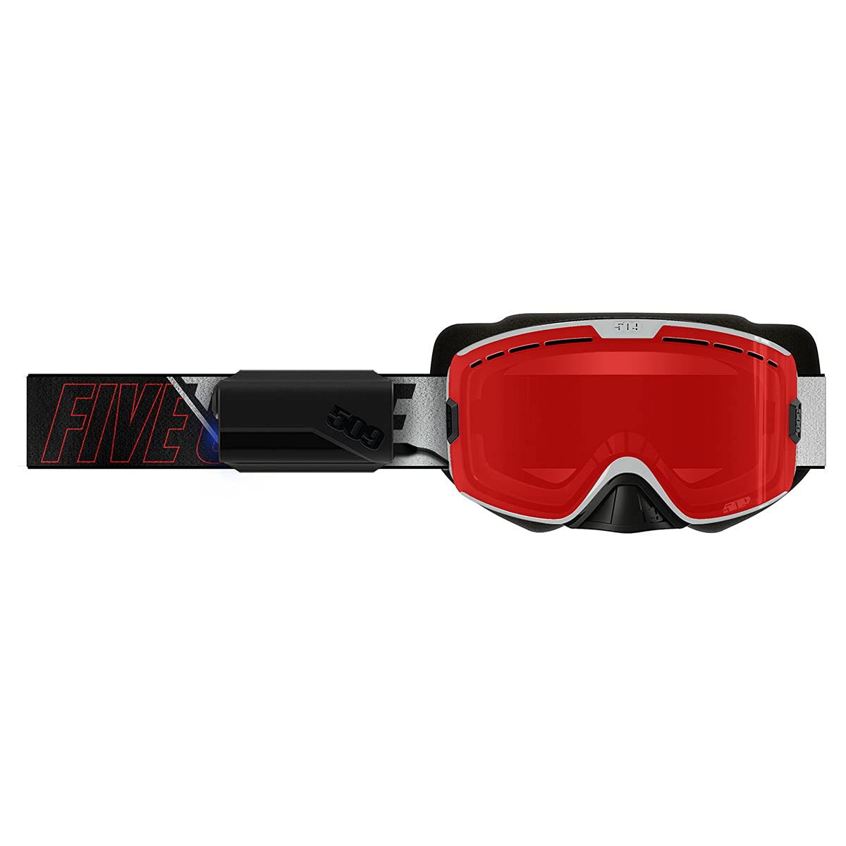 509 Kingpin XL Ignite Goggle (Racing Red) - Premium Snowboard & Ski Goggles for Men & Women - Anti-Fog, UV Protection for Winter Sports & Outdoor Adventures