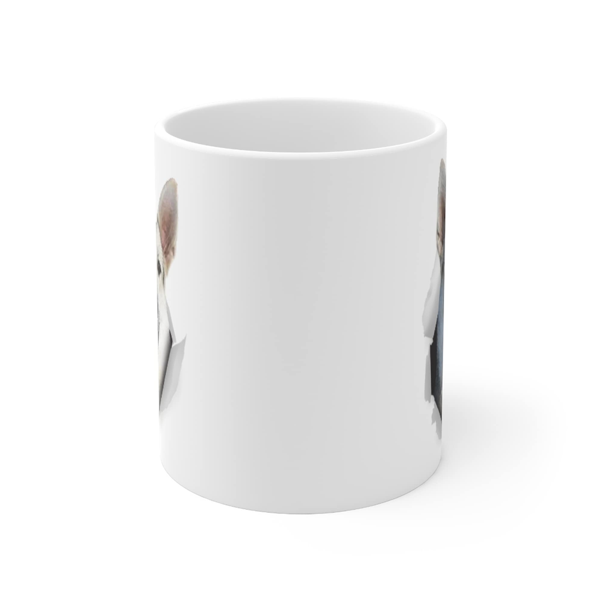 Funny German Shepherd Coffee Mug - 11oz White Ceramic Cup for Dog Lovers, Perfect Gift for Dog Moms & Dads - Christmas 2024 Gift Ideas - Great for Coffee, Tea & Office Use