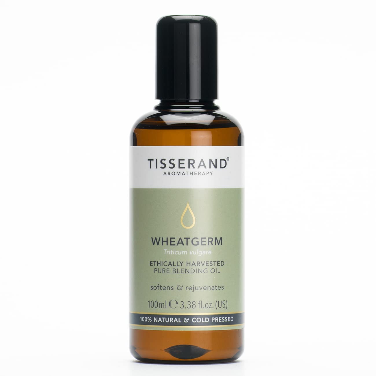 Tisserand Aromatherapy 100% Pure Wheatgerm Essential Oil - Ethically Harvested, 100ml | Massage Oil, Skin Care, Aromatherapy & Diffuser Blending Oil for Relaxation & Wellness
