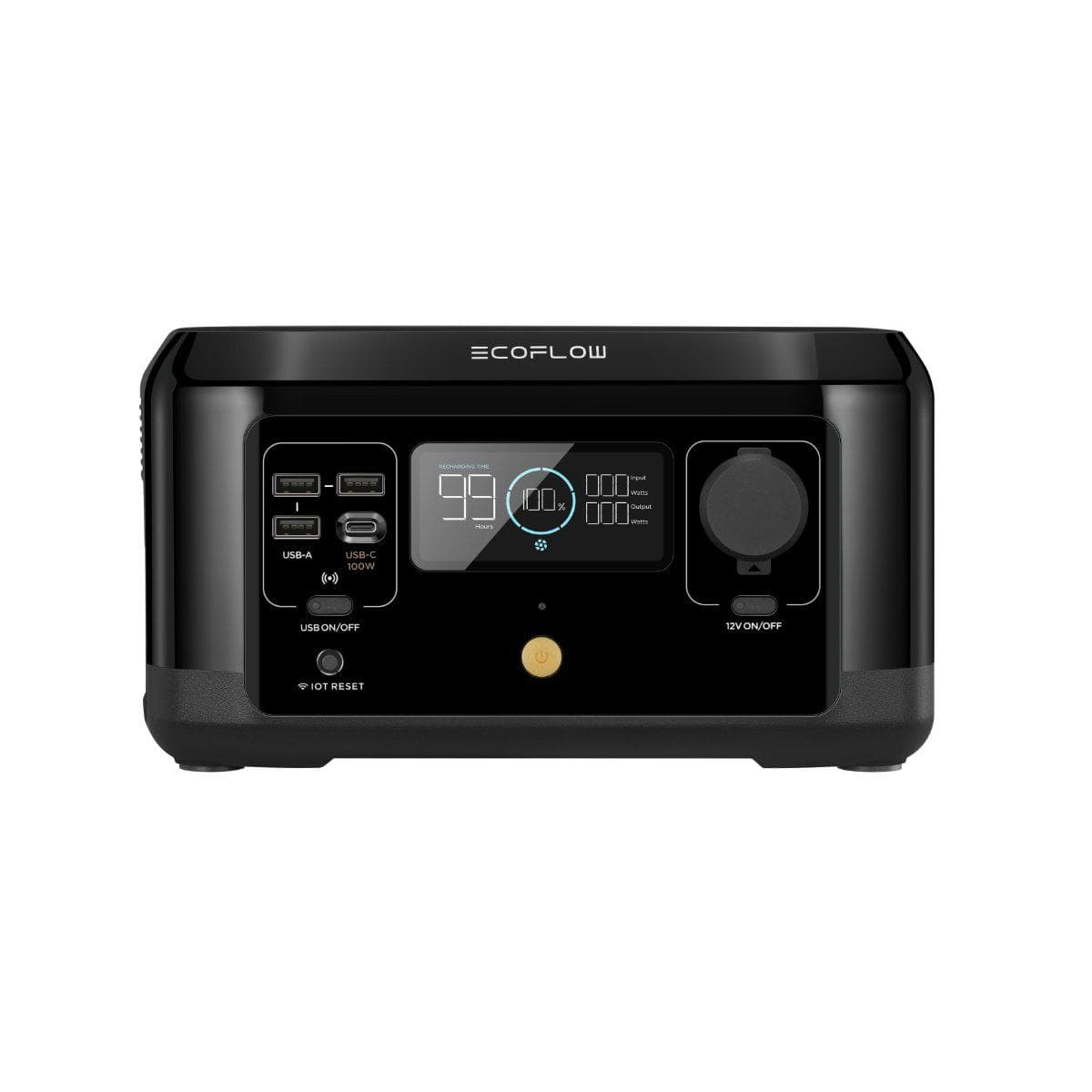 EcoFlow RIVER mini Portable Power Station 300W | Lightweight Backup Battery for Camping, Emergencies & Outdoor Adventures | Fast Charging Solar Generator (Costco Special Offer)