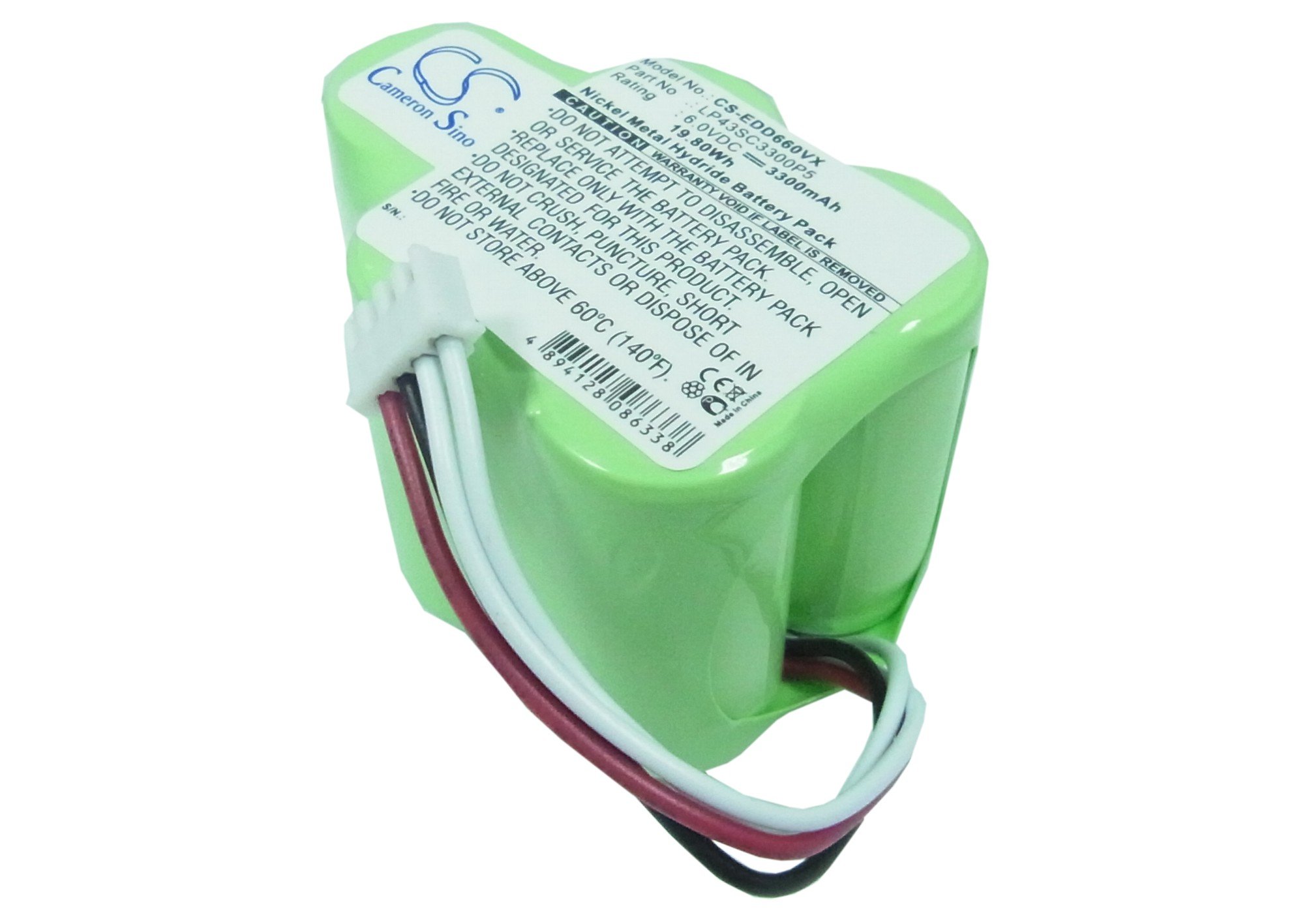 High Capacity 3300mAh Replacement Battery for Ecovacs Deebot D620 D630 D650 D660 D680 D710 D715 D720 D730 D760 D780 LP43SC3300P5 - Compatible with Multiple Ecovacs Robot Vacuum Models - Perfect for Home Cleaning & Maintenance