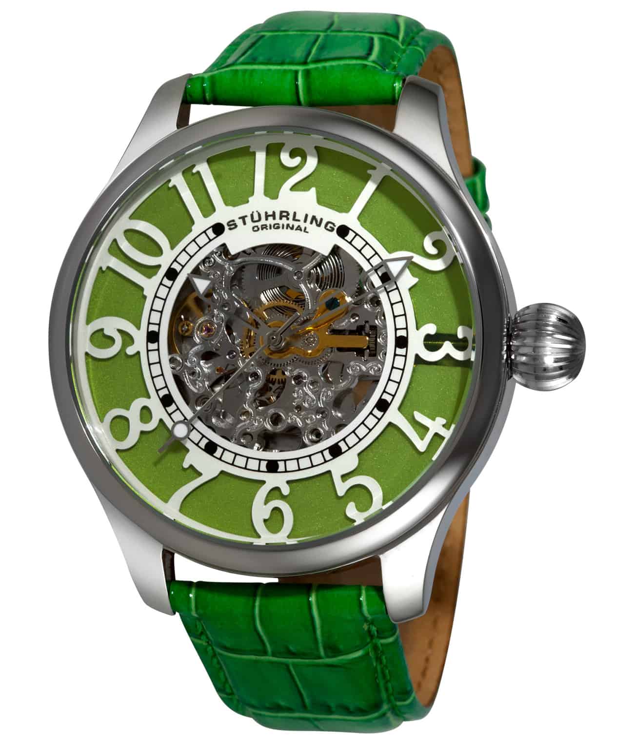 Calypso 905 47mm Skeleton Watch for Men - Stylish Automatic Mechanical Timepiece - Perfect for Business, Casual & Formal Occasions
