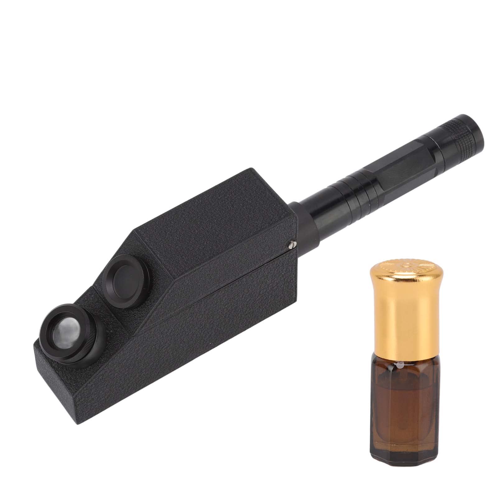 Portable Refractometer Kit for Jewelry Testing - Digital Brix Refractometer with Clear LCD Display & Calibration Oil - Essential Tool for Gemologists, Jewelers & Home Use (Perfect for Diamond, Gemstone & Jewelry Appraisal)
