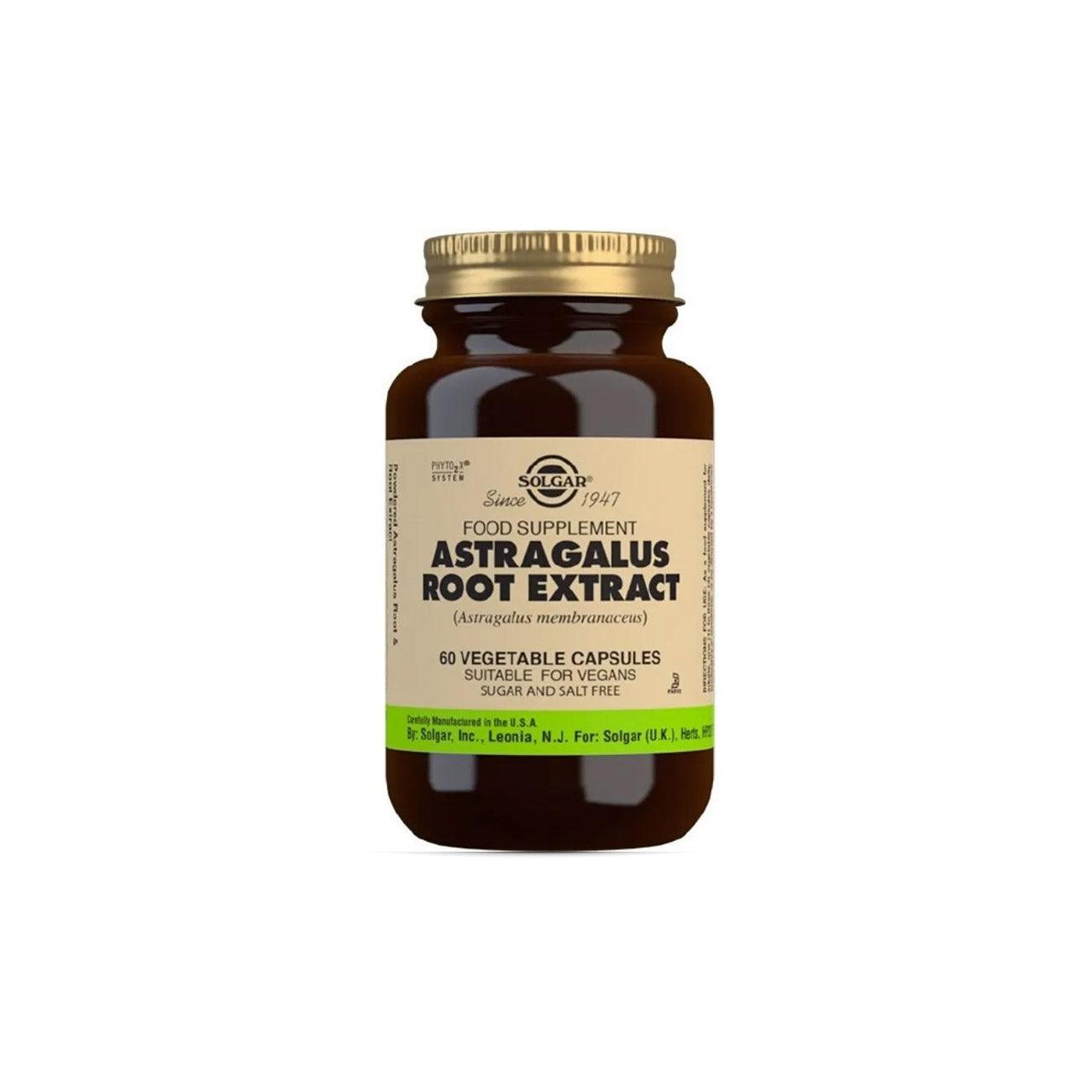 Organic Astragalus Root Extract 500mg - 120 Vegan Capsules for Immune Support & Energy Boost | Herbal Supplement for Wellness, Stress Relief & Vitality | Perfect for Daily Health Routine & Active Lifestyle