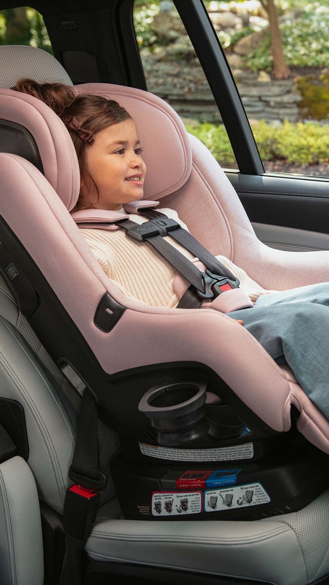 Nuna Rava Convertible Car Seat - Safe & Comfortable for Toddlers to Big Kids | Perfect for Long Road Trips & Daily Commutes