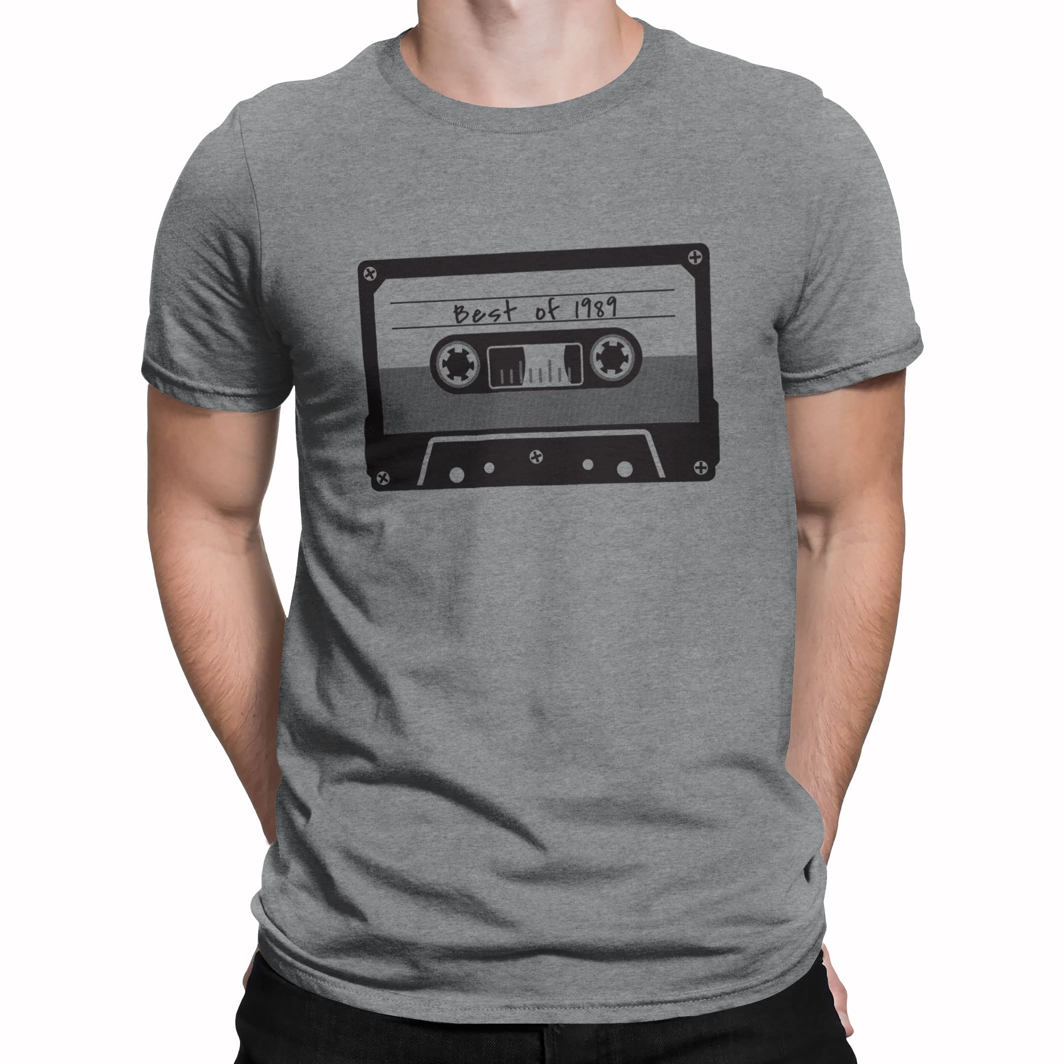 Vintage 1980s 40th Birthday T-Shirt for Men - April Birthday Gift Idea - Funny 40 Year Old Shirt - Perfect for Parties & Celebrations