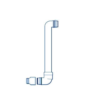 Dura 3A1 Standard Unibody Swing Joint - 1-1/2 Inch Size, 12-Pack | Ideal for Plumbing Repairs, Bathroom Fixtures & Kitchen Sink Installations