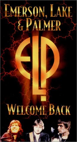 Emerson Lake & Palmer - Welcome Back VHS Tape | Classic Rock Concert Film | Perfect for Music Collectors & 70s Nostalgia Fans