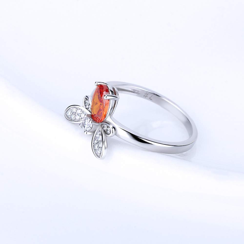 Bee Queen Cubic Zirconia Rings for Women - Sterling Silver Wedding, Engagement & Anniversary Jewelry - Perfect Gift for Her