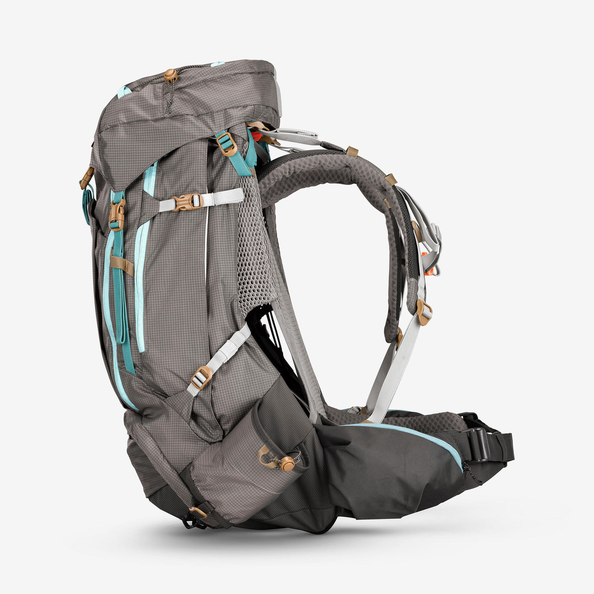 Simond Women's MT500 AIR 55+10L Hiking Backpack - Lightweight Waterproof Backpacking Pack for Outdoor Adventures, Camping & Travel
