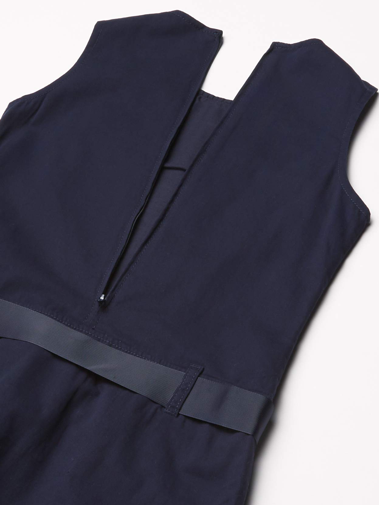 The Children's Place Girls' Uniform Belted Jumper Dress in Tidal Blue - Perfect for School, Church & Special Occasions