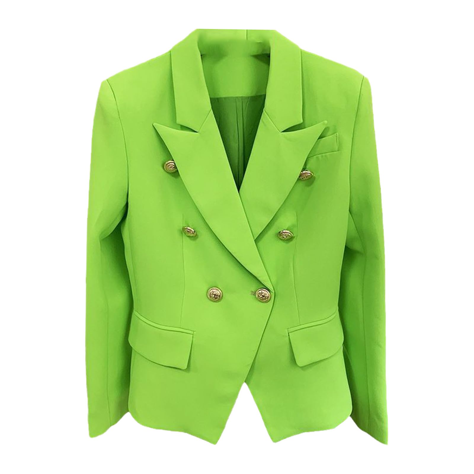 Women's Slim Fit Long Sleeve Blazer Jacket for Work & Office - Professional Business Attire for Meetings, Interviews, and Formal Occasions