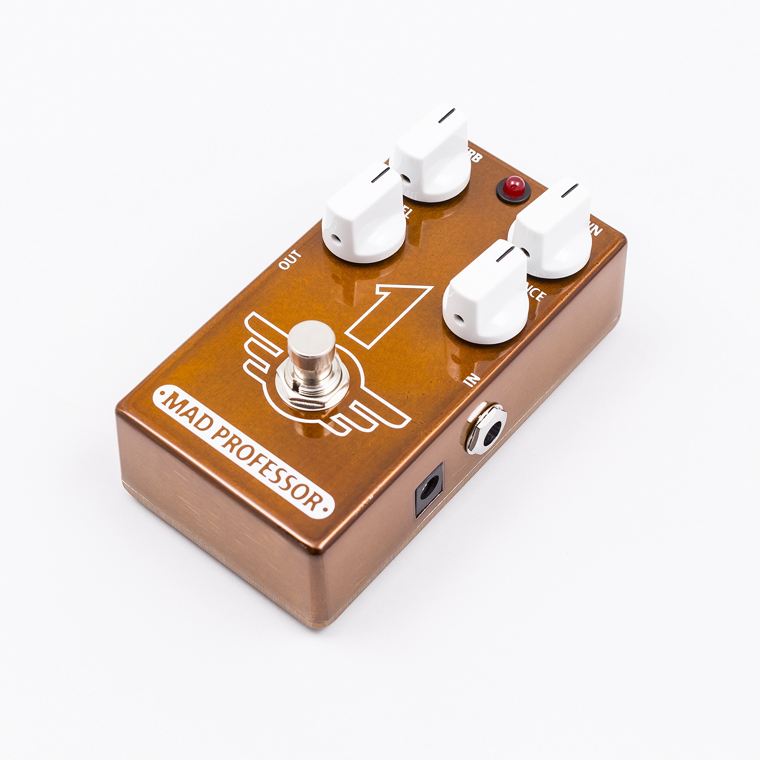 Mad Professor 1 Brown Sound Overdrive Guitar Effects Pedal - Vintage Tube Amp Tone for Rock & Blues Musicians | Stage & Studio Use