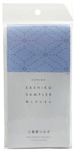 White Triple Diamond Pattern