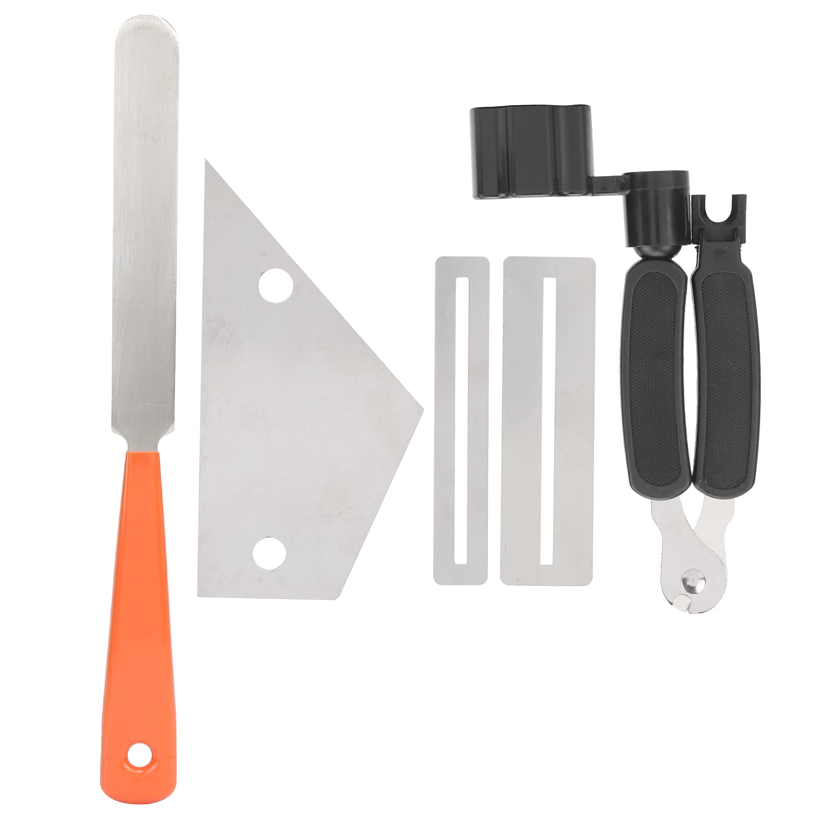 3-in-1 Guitar Maintenance Tool Kit - Stainless Steel Fret File, String Cutter & Fingerboard Protector Set for Guitar Repair & Care - Perfect for Home, Studio & Stage Use