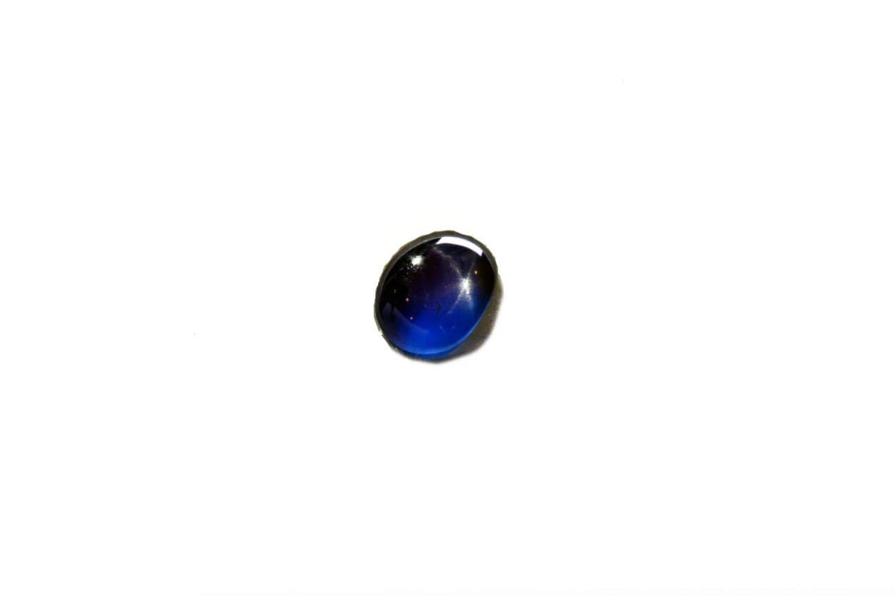 Natural Unheated Blue Star Sapphire 1.36 Carat Loose Gemstone for Jewelry Making - Perfect for Engagement Rings, Necklaces & Custom Designs