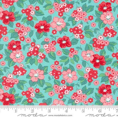 Moda 30's Playtime Fabric Charm Pack - 5 Pre-Cut Quilting Squares for DIY Sewing, Patchwork & Craft Projects | Perfect for Quilts, Bags & Home Decor