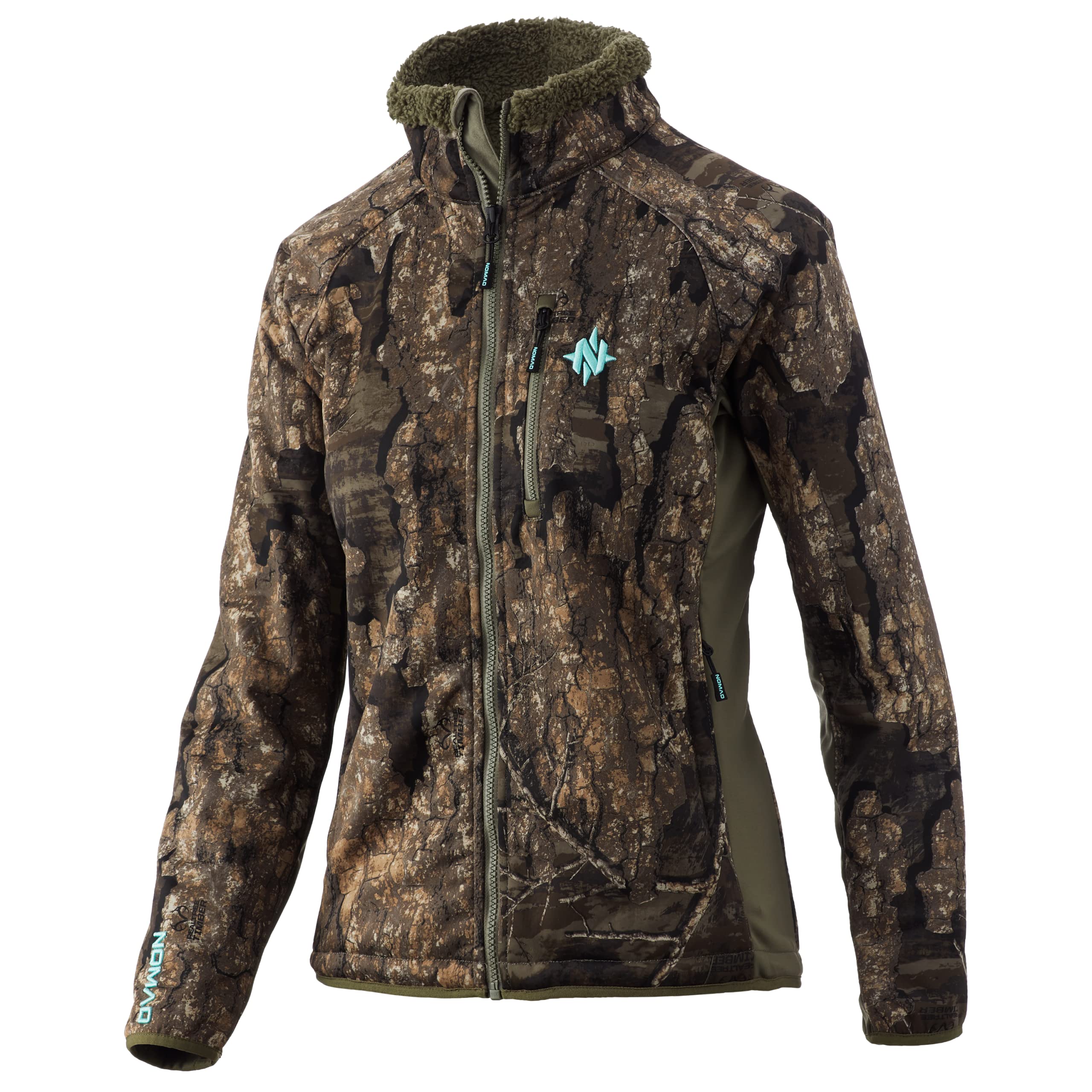 Nomad Women's Harvester Nxt Jacket - Windproof & Sound-Killing Technology for Hunting & Outdoor Adventures | Perfect for Cold Weather Hunting, Hiking & Camping