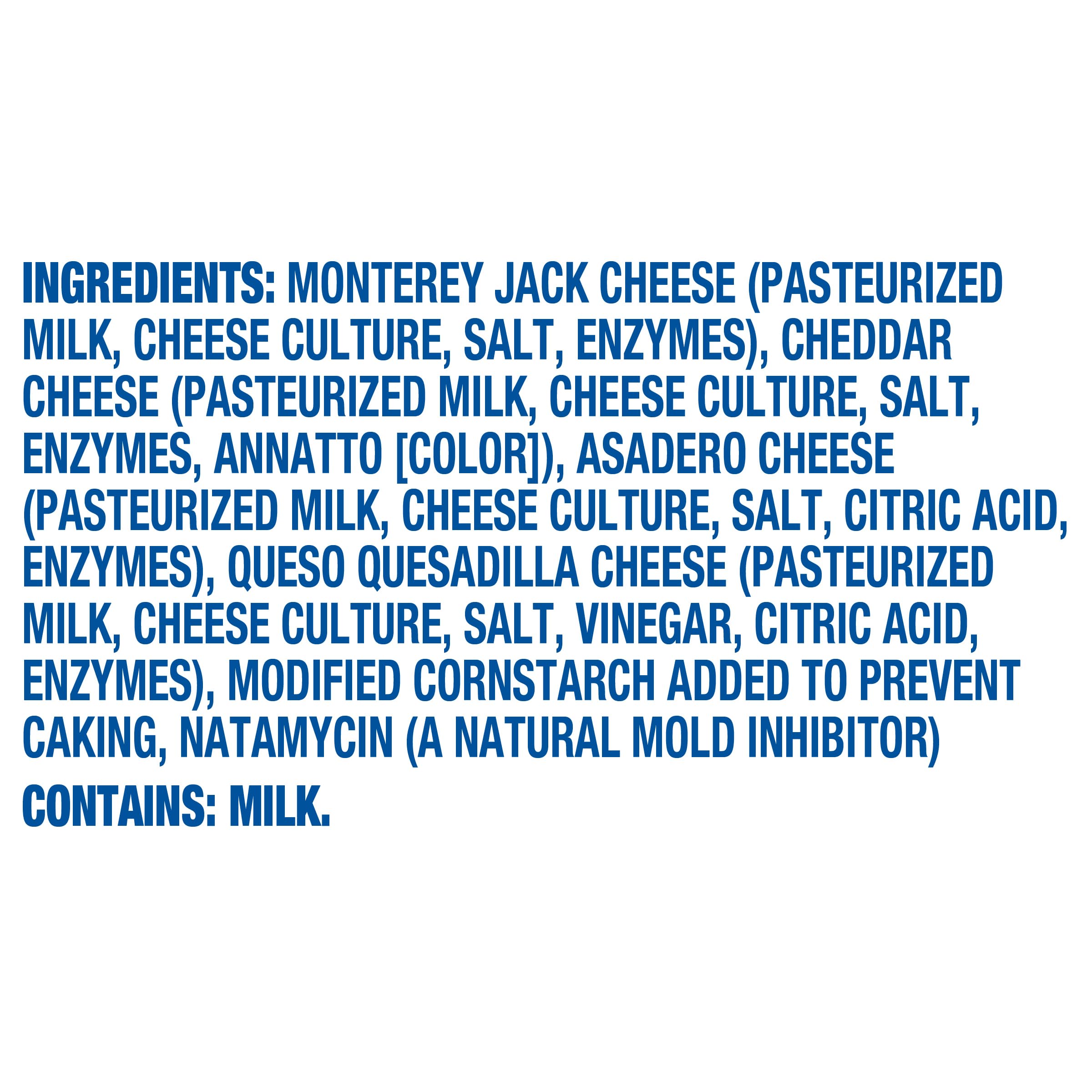 Kraft Mexican Style 4 Cheese Blend - Finely Shredded, 8 oz - Perfect for Tacos, Nachos & Quesadillas