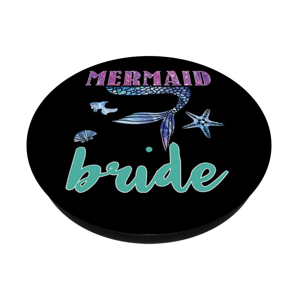 Mermaid Theme PopSockets Swappable PopGrip - Perfect for Bridal Showers, Bachelorette Parties & Birthday Celebrations | Cute Phone Accessory for Mermaid Lovers