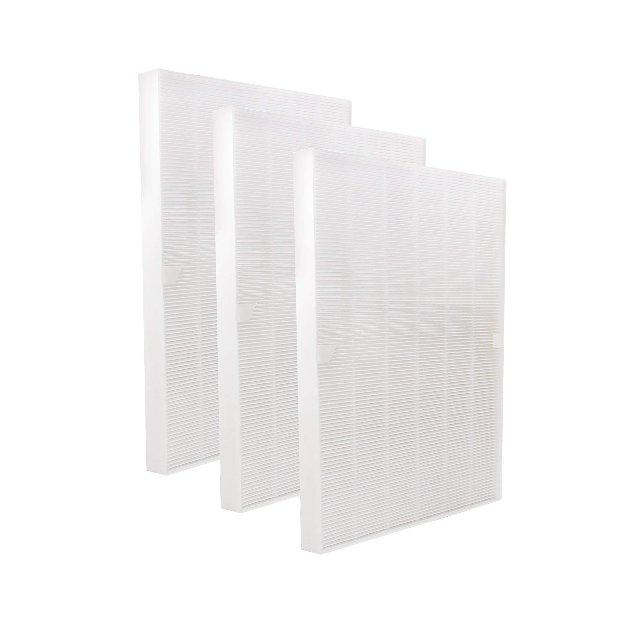 (3-Pack) True HEPA Air Cleaner Filter Replacement for Winix 115112 Air Purifier - Compatible with Filter G by LifeSupplyUSA | Improves Indoor Air Quality for Home, Office & Bedroom