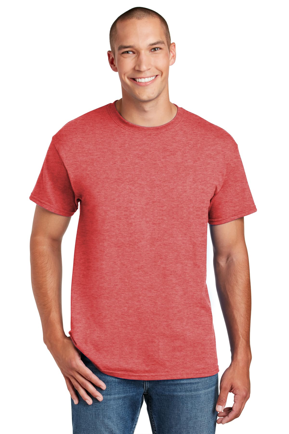 Gildan Men's G800 Softstyle T-Shirt - 100% Cotton Comfort Fit Crewneck Tee for Casual Wear, Gym & Everyday Use