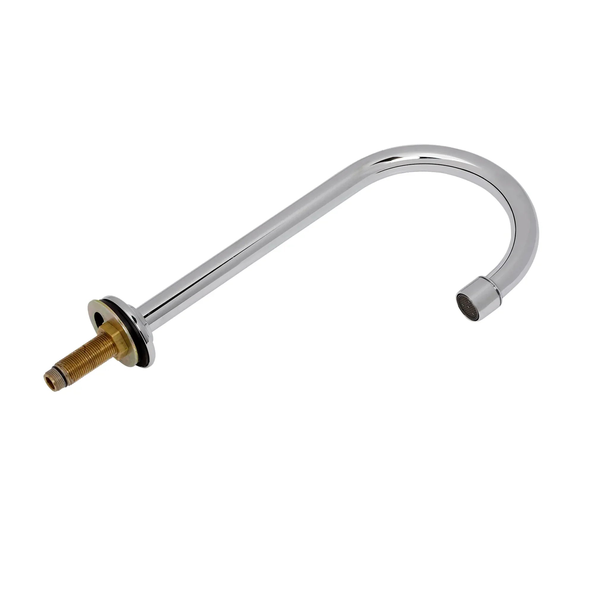 Stainless Steel Gooseneck Spout Faucet with Drain - Perfect for Kitchen Sink, Bar, RV, and Outdoor Use