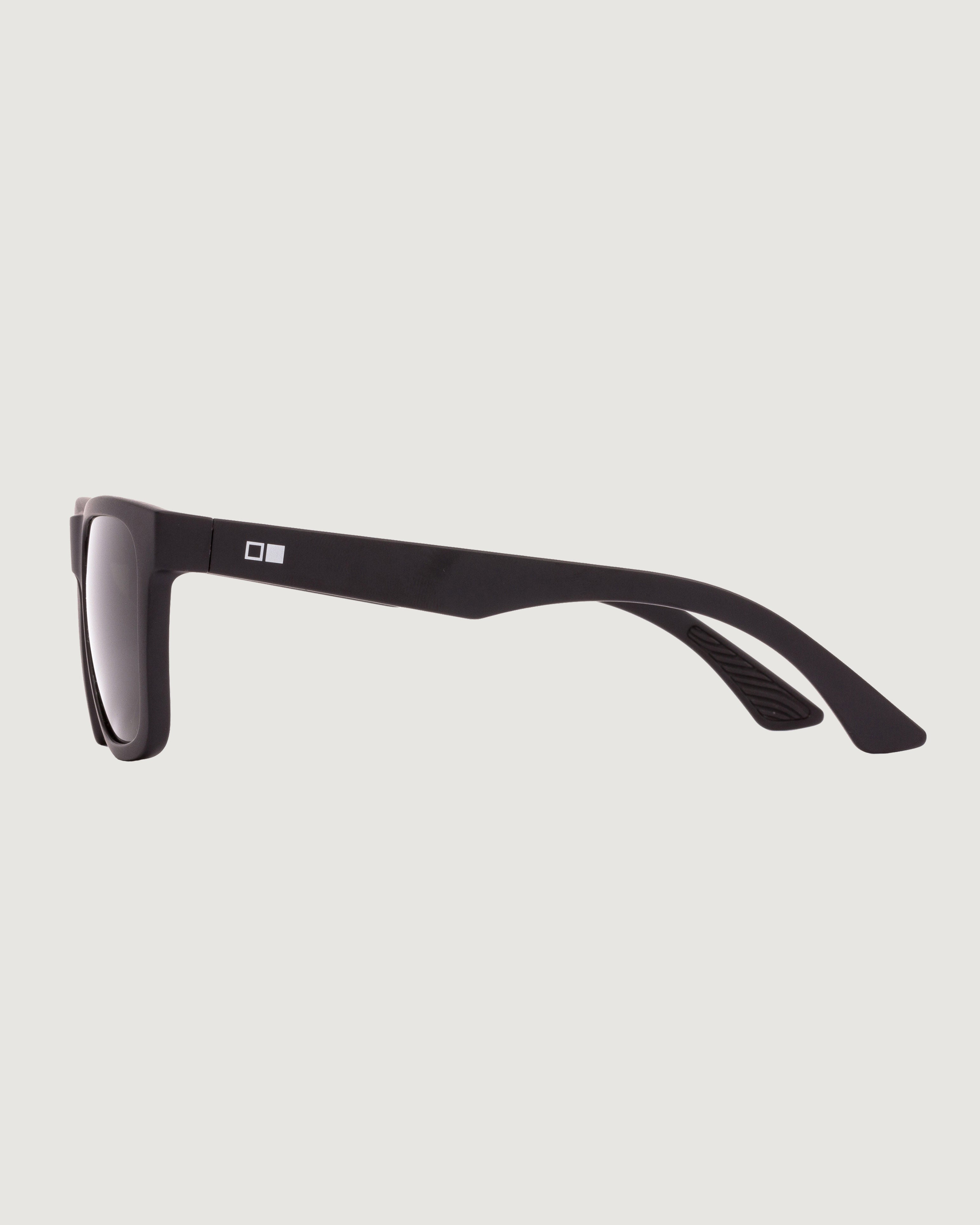 OTIS Strike Sport Sunglasses - Matte Black/Grey Polarized Lenses - UV Protection for Running, Cycling & Outdoor Activities