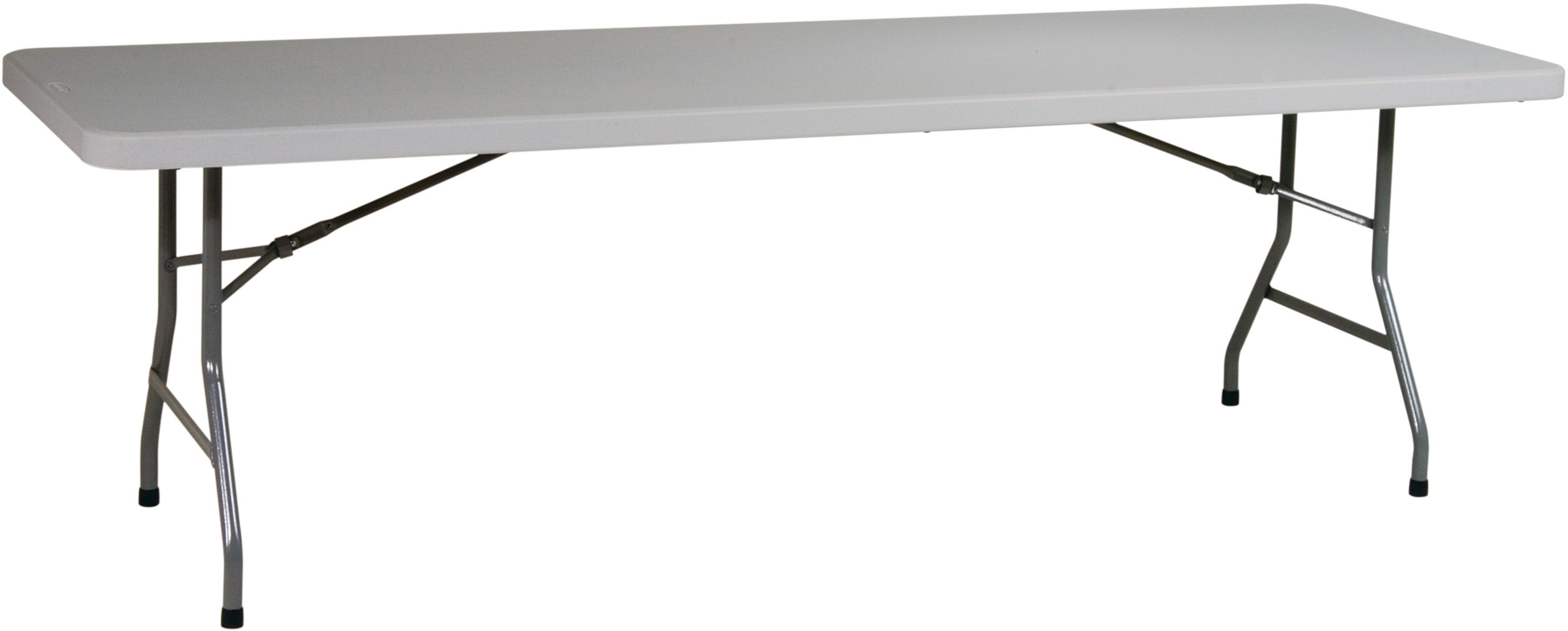 Office Star 8-Foot Resin Multi-Purpose Folding Table [BT08Q] - Perfect for Office, Events, and Home Use