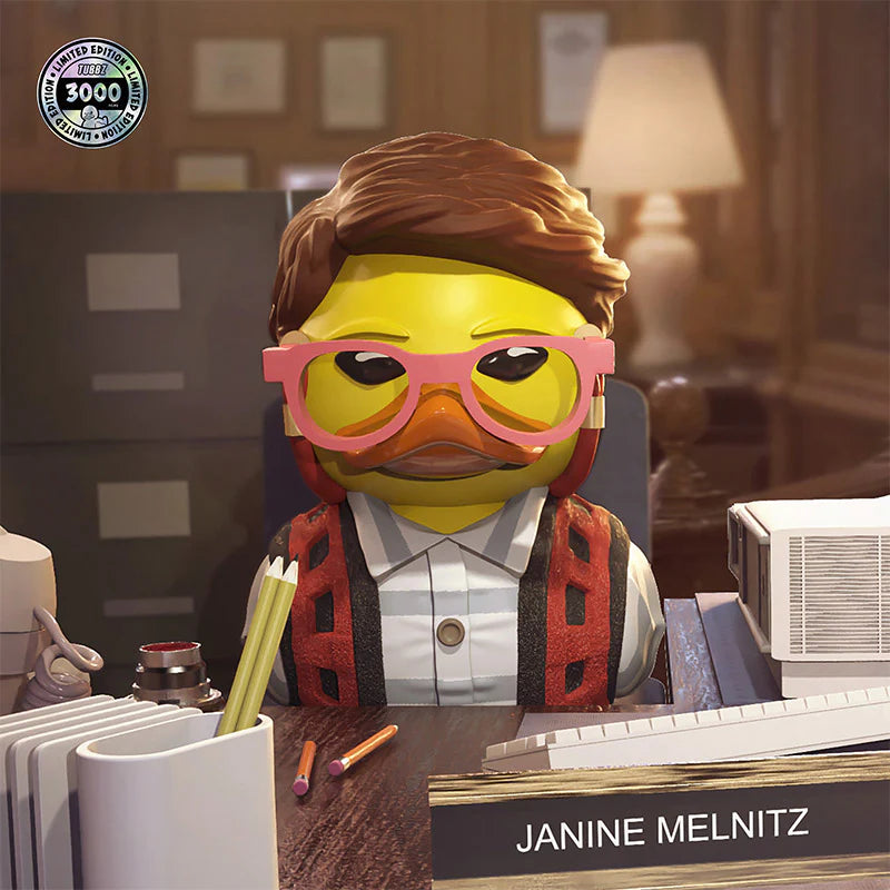 Ghostbusters Janine Melnitz TUBBZ Collectible Rubber Duck Figure - Official Movie Merchandise for Fans & Collectors - Perfect for Display, Gifts, and Pop Culture Decor