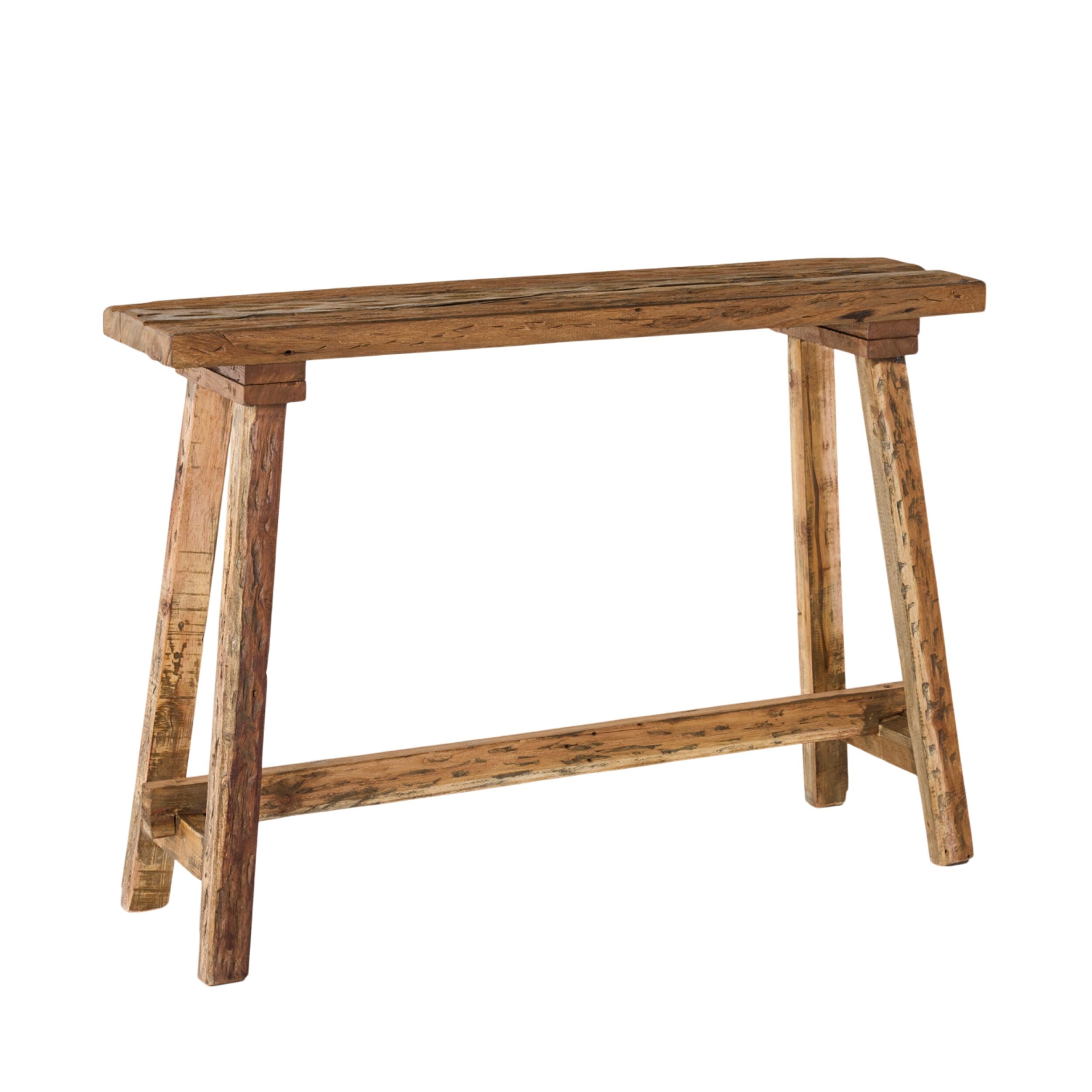 120cm Barndo Console Table - Rustic Entryway Sofa Table for Hallway, Living Room & Farmhouse Decor