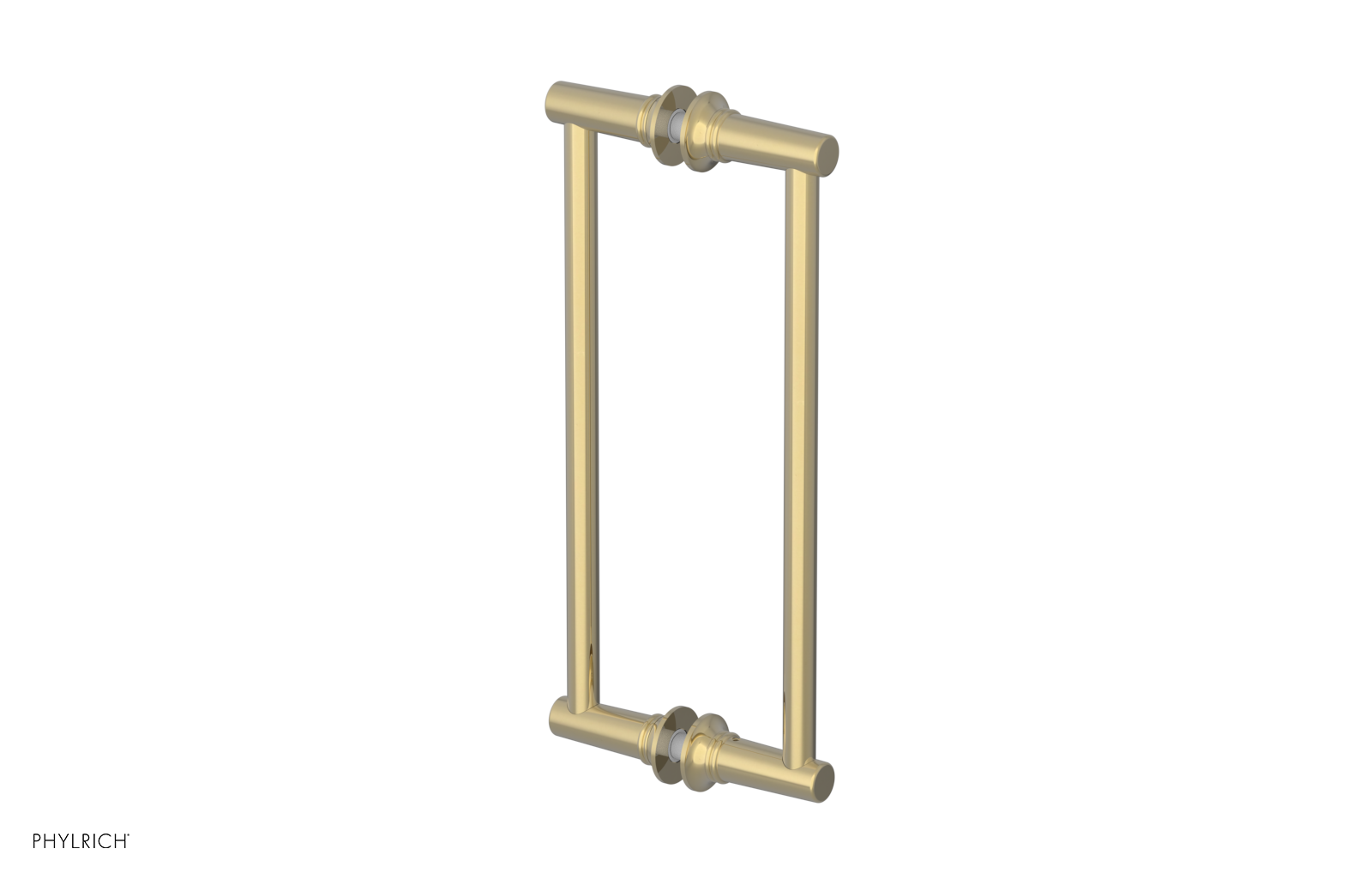 Hex Modern 12 Double Sided Shower Pull 501 93 12 - Premium Bathroom Hardware for Shower Doors & Glass Enclosures - Perfect for Home Renovation & Spa Style Bathrooms
