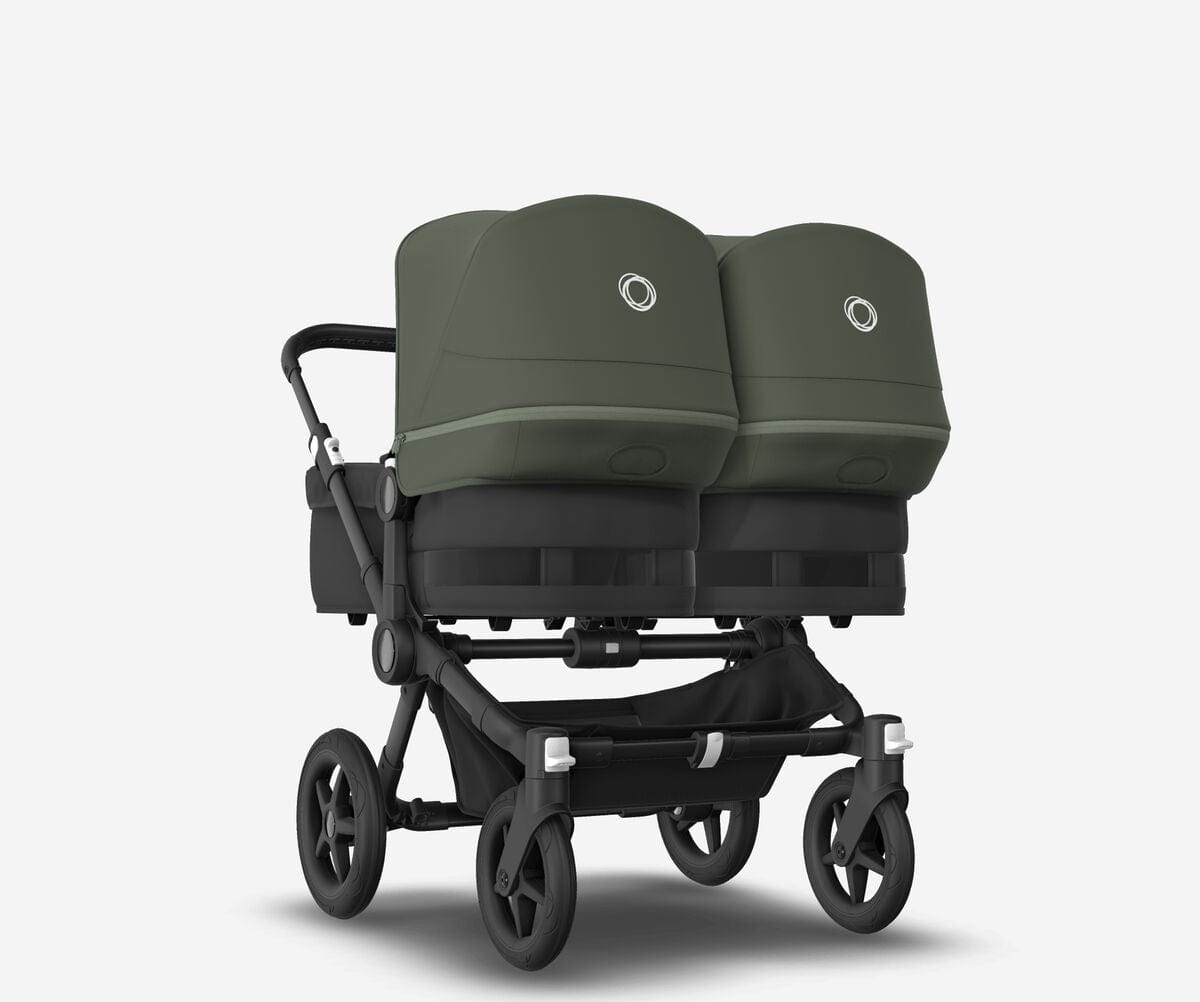 Bugaboo Donkey 5 Twin Stroller - Lightweight Double Stroller for Twins with Adjustable Seat - Perfect for City Walks, Shopping & Travel