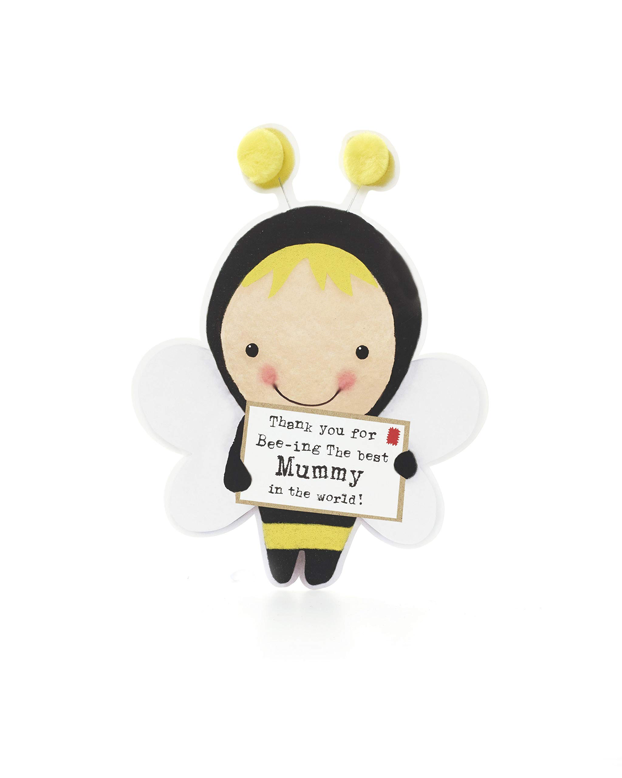 Cute Bumble Bee Birthday Card for Mom - UK Greetings - Perfect for Mother's Day & Special Occasions