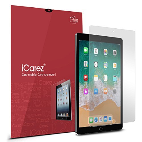 iCarez Matte Anti-Glare Screen Protector for iPad Pro 10.5 (2017) & iPad Air 3 (2019) - 2 Pack HD Clear Film for Eye Protection - Perfect for Office, School & Outdoor Use