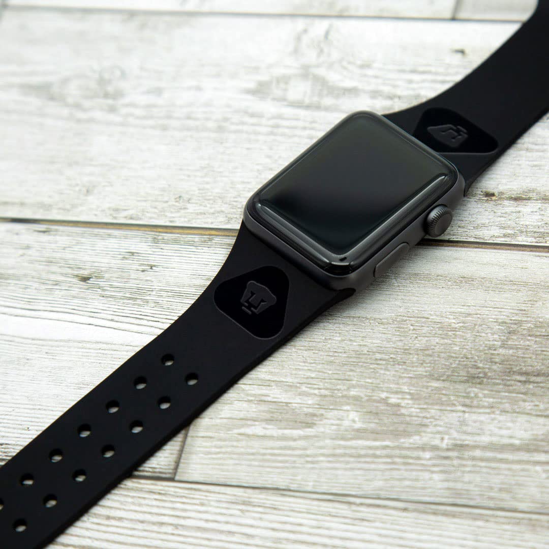 Affinity Bands Puma Engraved Silicone Sport Band for Apple Watch - Durable Fitness Tracker Strap for Running, Gym & Outdoor Activities