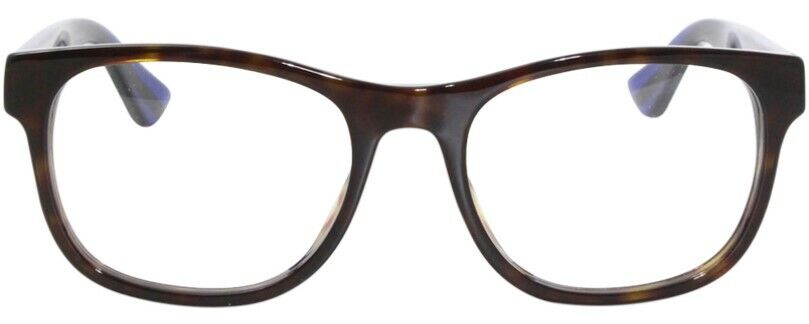 Gucci GG 0004ON 003 Havana Black/Black  Square Unisex Eyeglasses