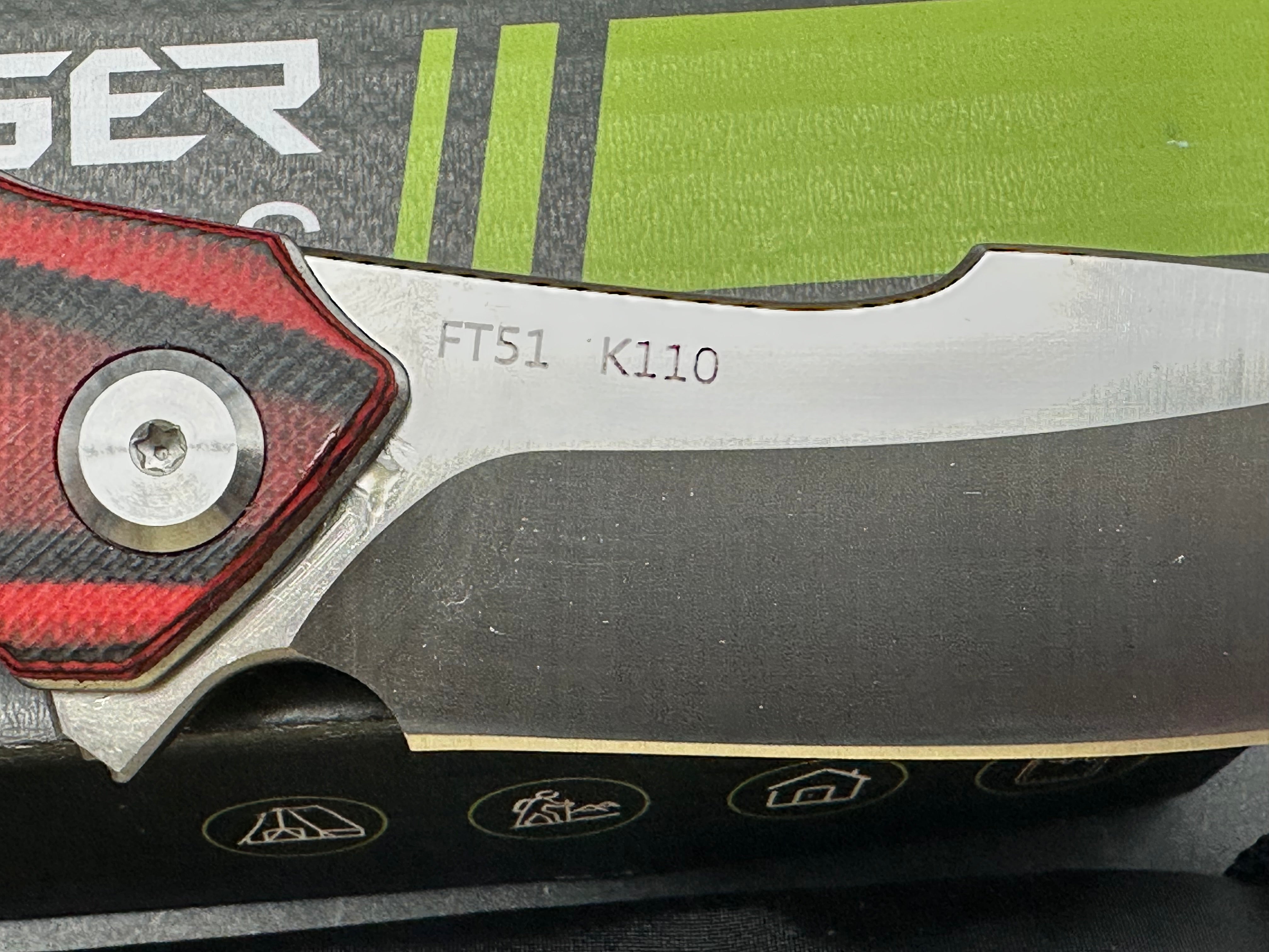 FreeTiger FT 51 Folding Knife - 3.54