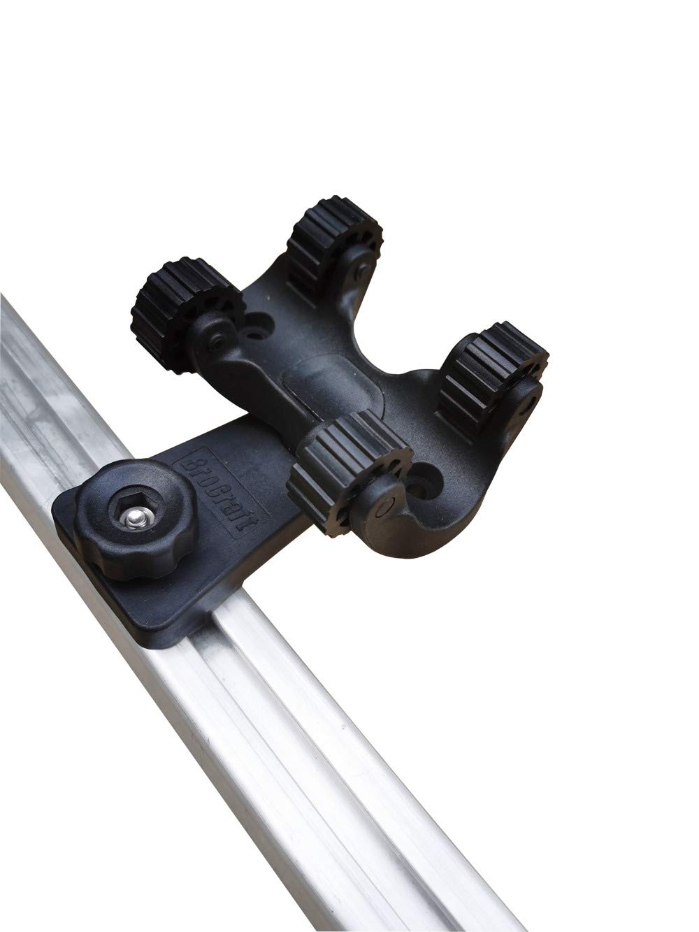 Brocraft Kayak Track Mount Paddle Holder - Secure & Adjustable Kayak Paddle Clip for Fishing & Recreation - Perfect for Kayaking, Canoeing & Outdoor Water Sports