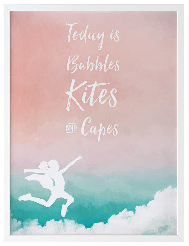 Dancing Superhero Framed Wall Art Print - Superhero Decor for Bedroom, Living Room & Office - Unique Superhero Gift for Fans & Collectors