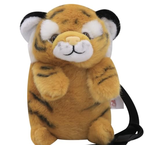 Faux Fur Yellow Tiger