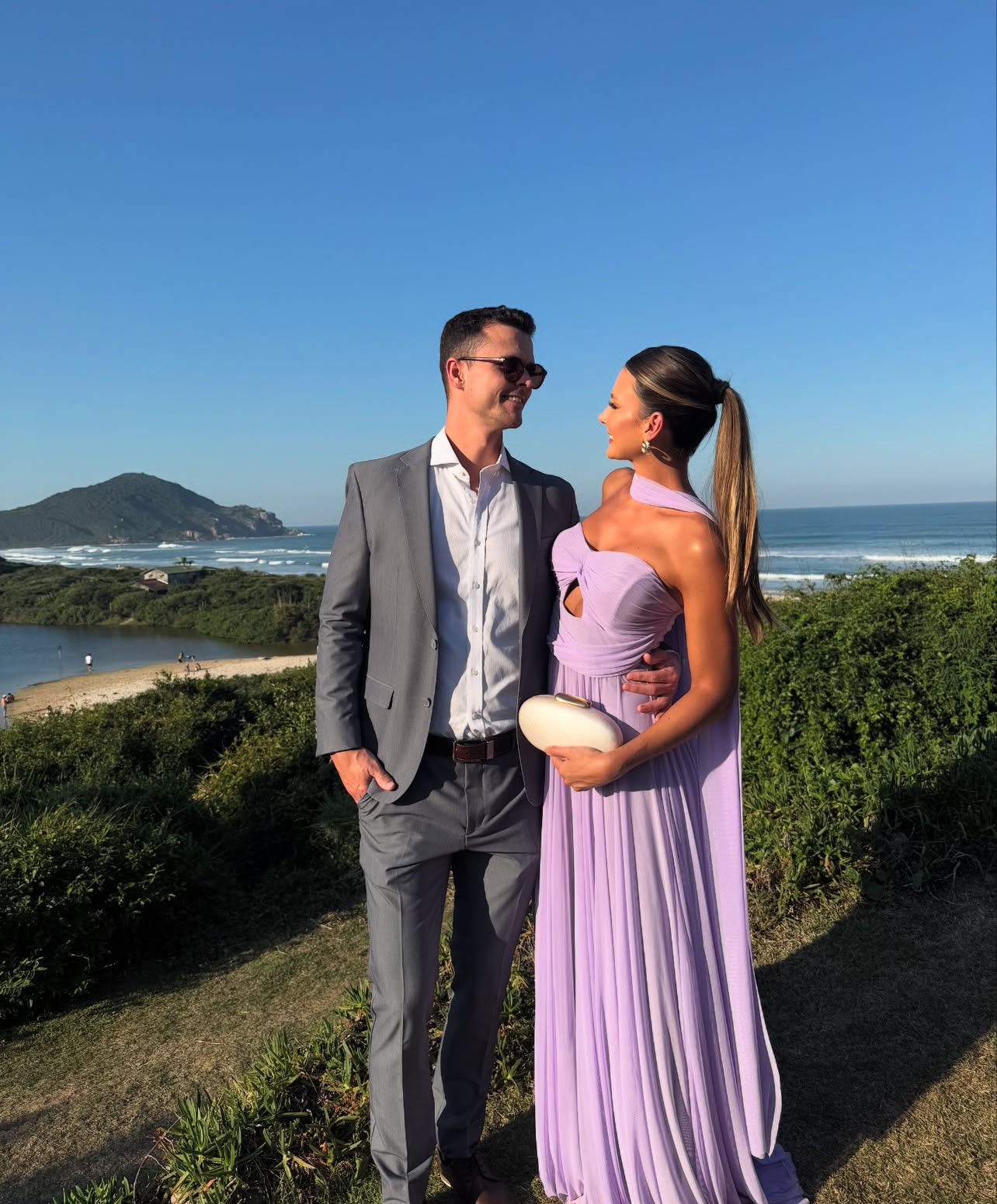 Elegant A-Line Purple Chiffon Strapless Prom Dress for Wedding Guest - J6945 | Perfect for Formal Events, Evening Parties & Special Occasions