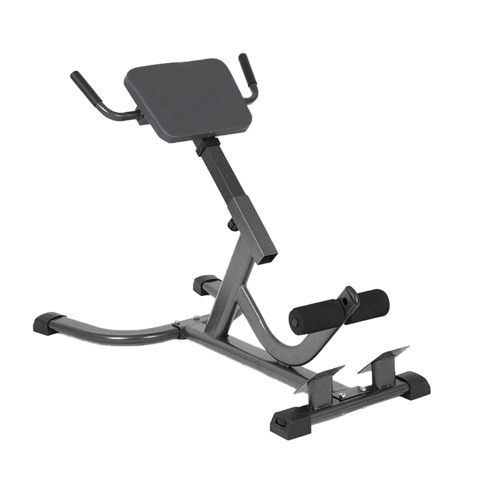 Adjustable Folding Workout Bench - 60° Multifunctional Strength Training & Roman Chair for Waist Twisting & Body Workout | Home Gym Equipment for Full-Body Exercises & Core Training