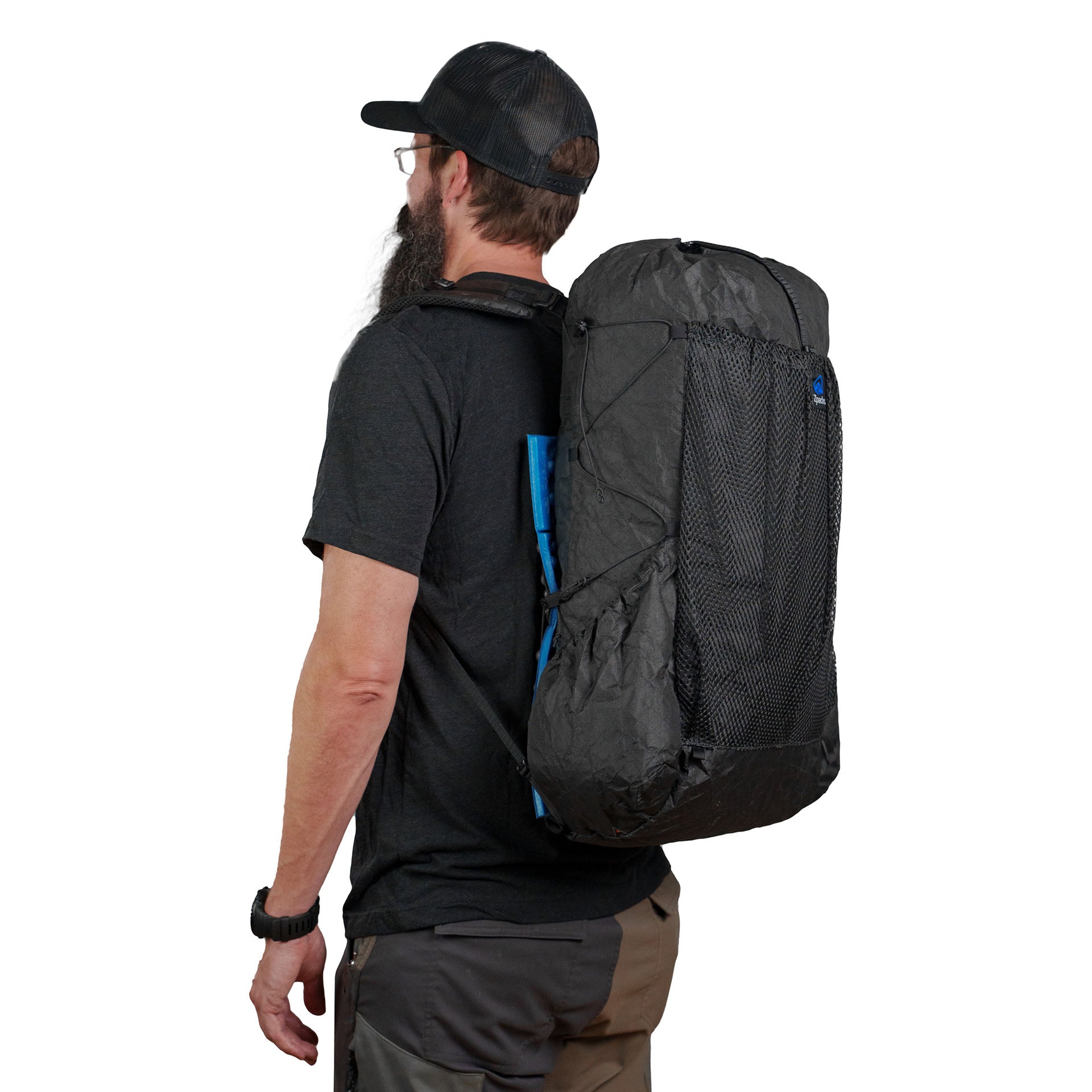 Nero Ultra 38L Waterproof Hiking Backpack - Lightweight Travel Backpack for Men & Women - Perfect for Camping, Trekking, and Outdoor Adventures