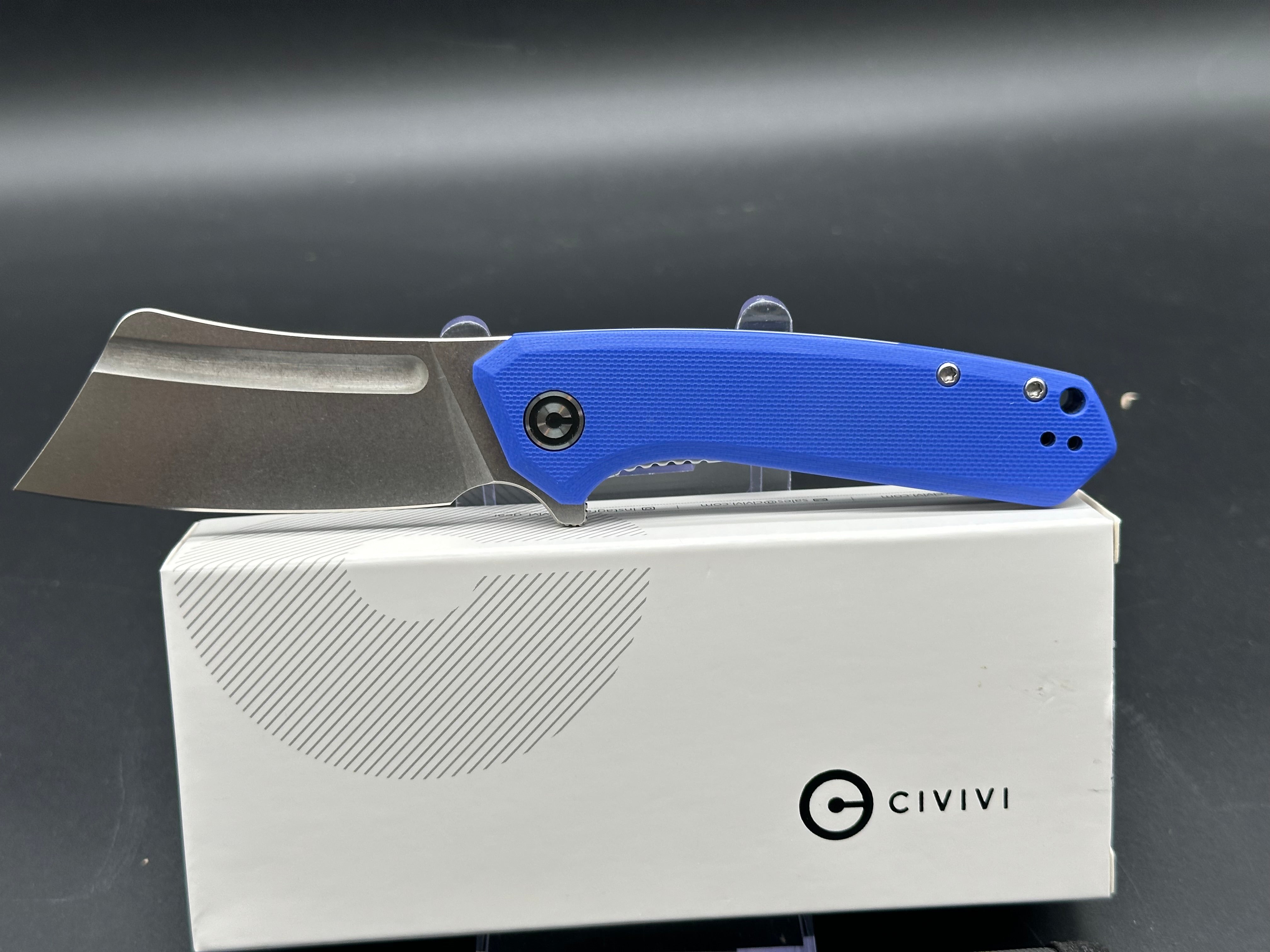 CIVIVI Mini Bullmastif Flipper Knife - Premium G10 Handle Folding Pocket Knife for EDC, Outdoor Camping & Survival Gear