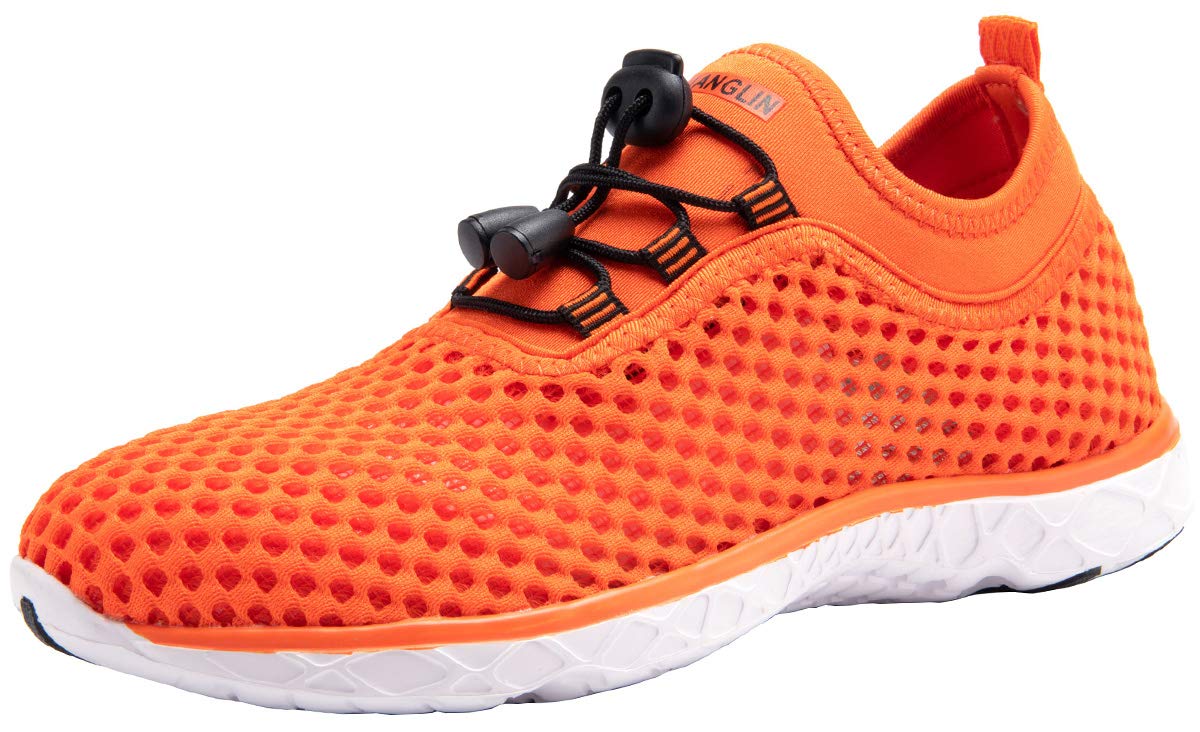 Men's Quick Drying Aqua Water Shoes - Lightweight Swim Shoes for Beach, Pool, Surfing & Water Sports