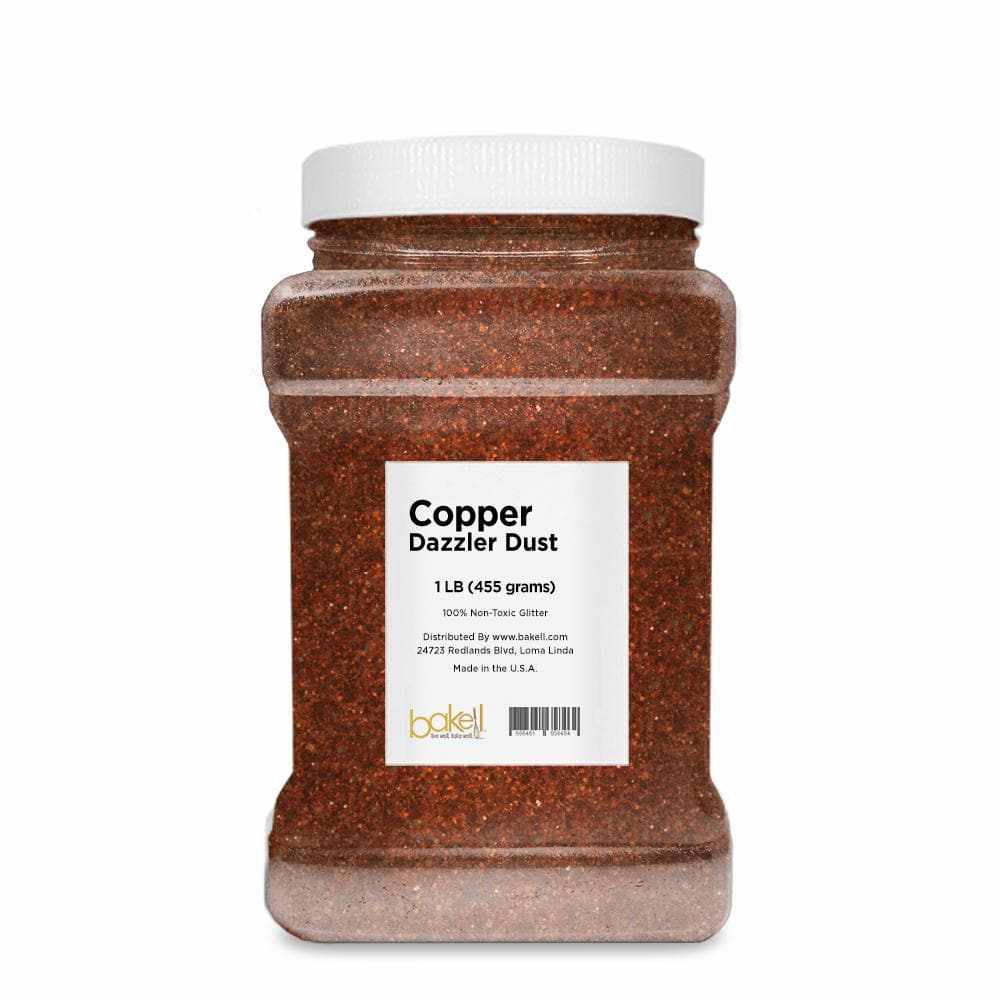 Premium Copper Dazzler Dust® - Ultra-Fine Glitter for Crafts, DIY Decor & Scrapbooking | Perfect for Home Decor, Wedding Invitations & Holiday Projects