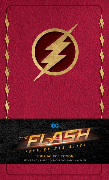 The Flash: Journal Collection (Set of 2) - Superhero Writing Notebooks for Fans, Gift for Comic Book Lovers - Perfect for Note Taking, Journaling & Collecting