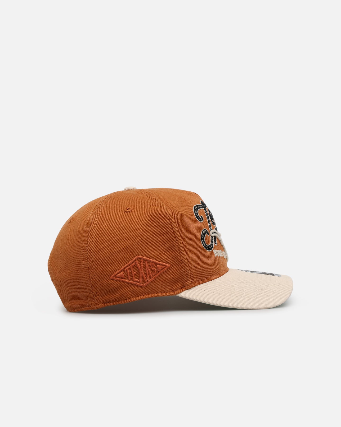 47 Brand Texas Longhorns NCAA Trophy Case Premium Hitch Snapback Cap - Burnt Orange Adjustable Hat for College Football Fans & Sports Enthusiasts - Perfect for Game Day, Tailgating and Fan Collections
