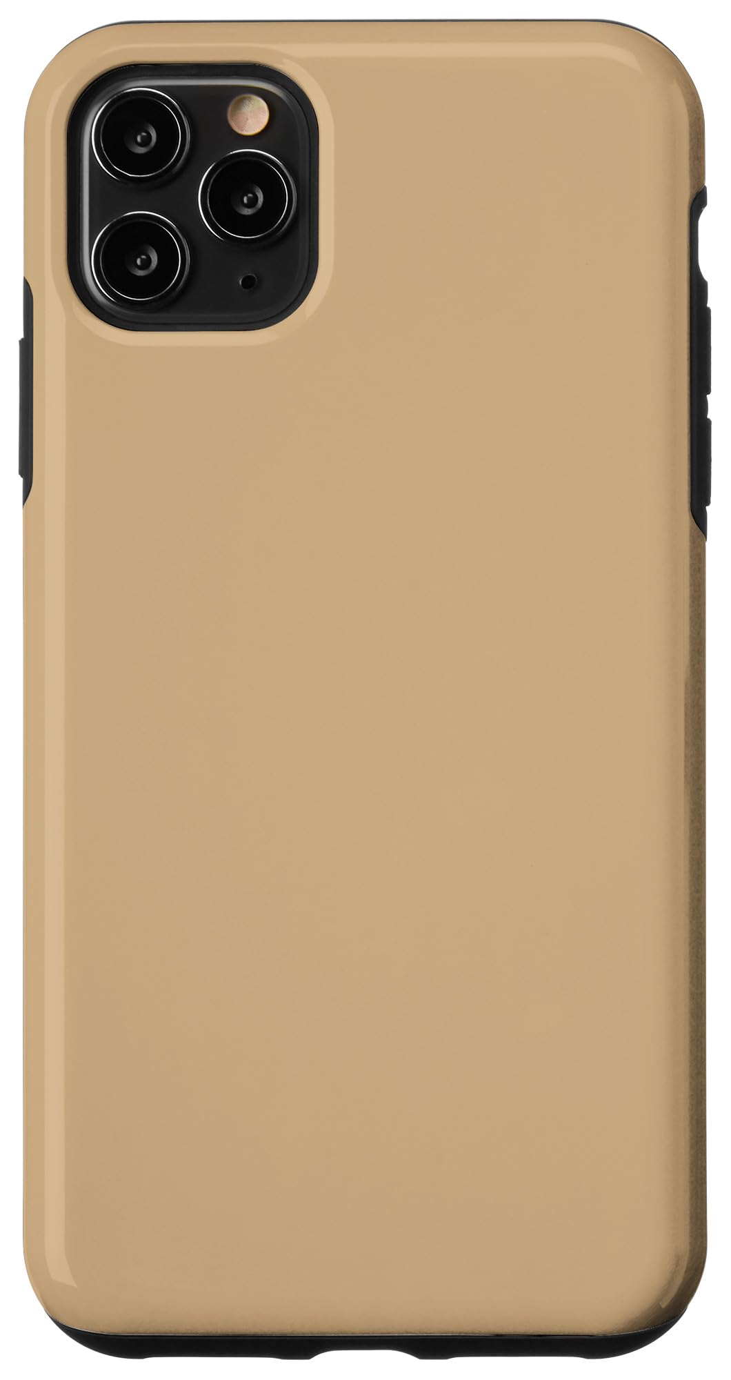 Premium iPhone 11 Pro Max Case - Light Brown Matte Finish | Shockproof & Scratch-Resistant Cover | Perfect for Work, Travel & Everyday Protection